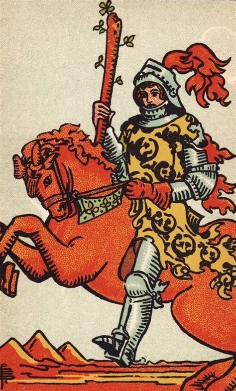 caballero de bastos invertida|Caballero de Bastos: significado en el tarot rider